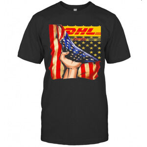 Dhl Express American Flag Independence Day T-Shirt